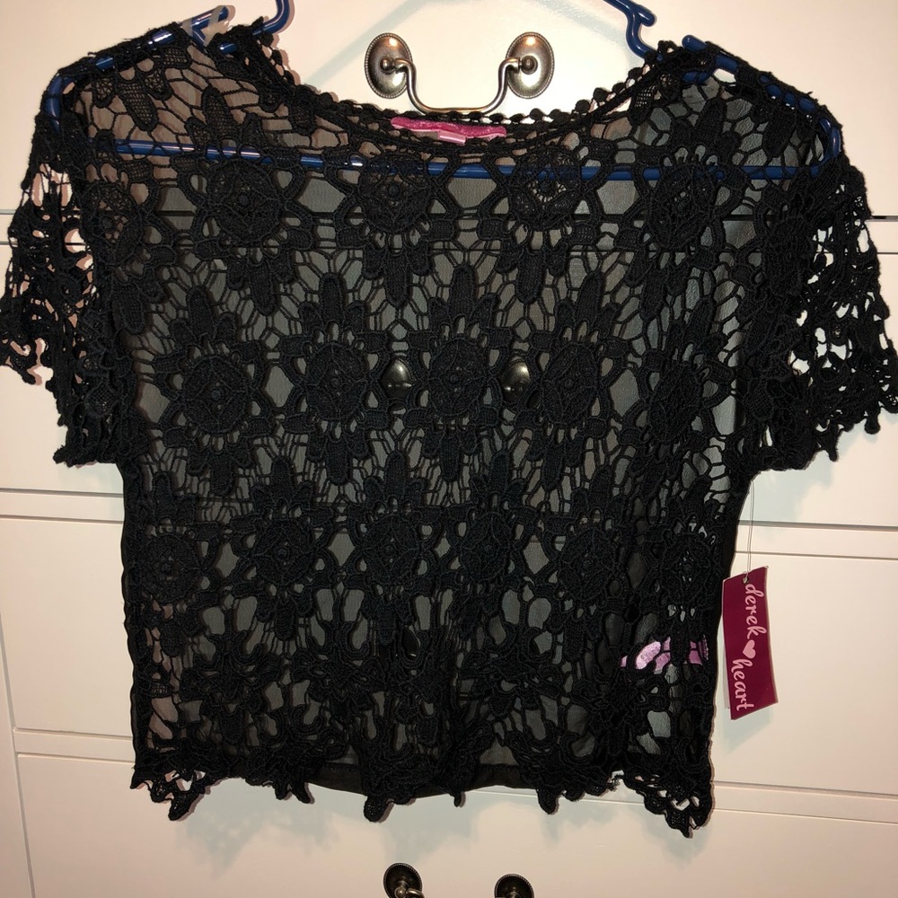Dress up black shirt